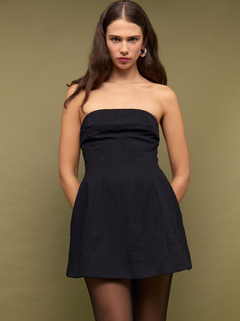 Mink Pink Super Short Peplum Mini