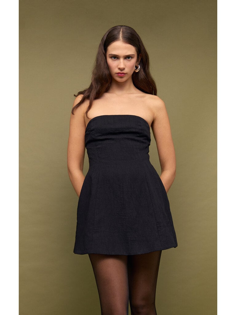 Mink Pink Super Short Peplum Mini