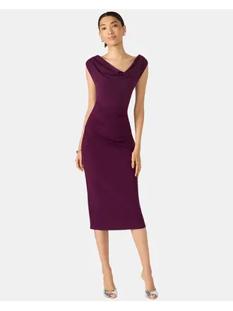 Steve Madden Plum Cross Back Midi
