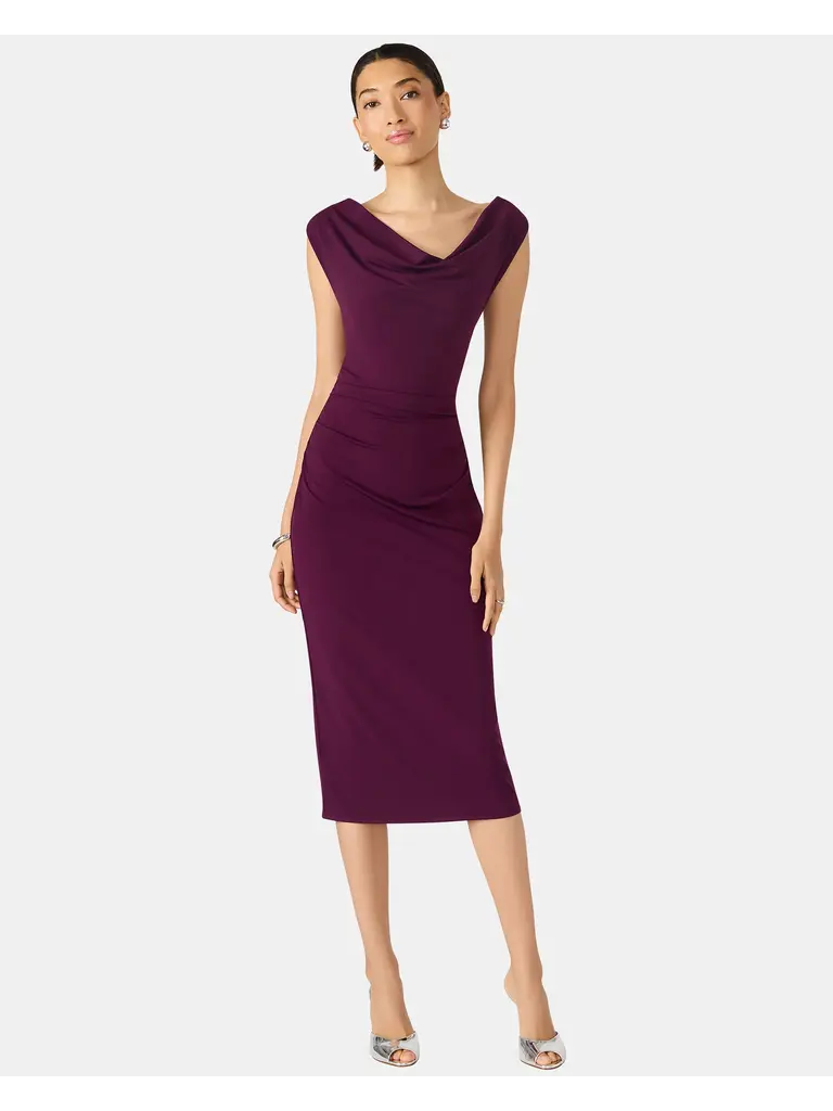 Steve Madden Plum Cross Back Midi