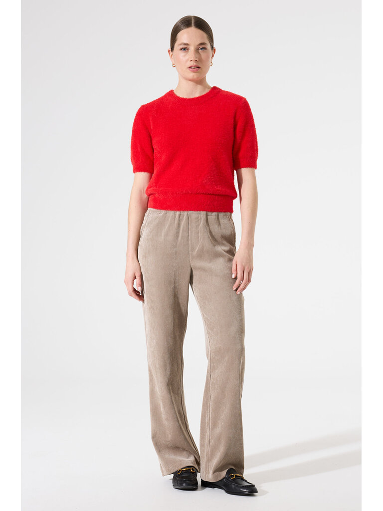 Garcia Fuzzy Red Pullover