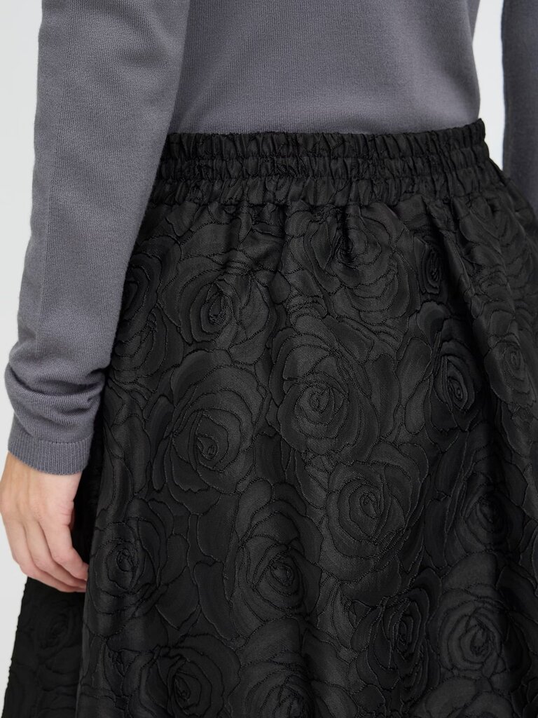 ICHI Rosette Mini Skirt