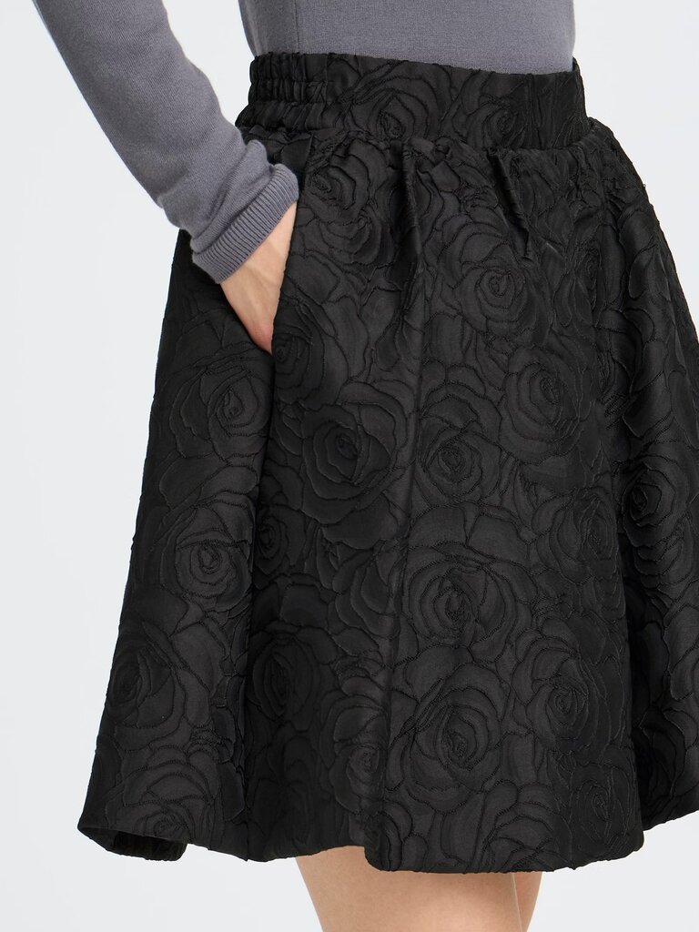 ICHI Rosette Mini Skirt