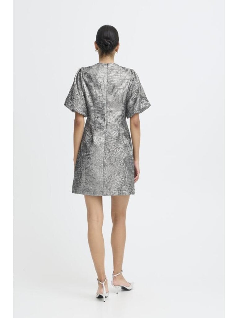 B. Young Metallic Textured Dress