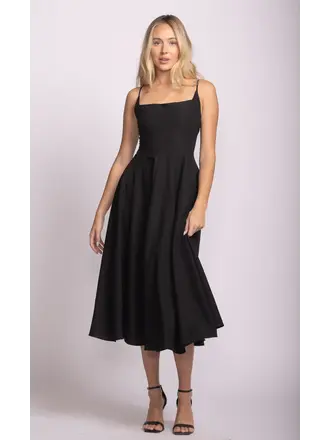 Pink Martini Black Dancer Midi