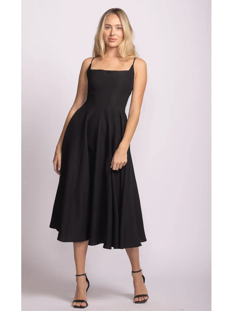 Pink Martini Black Dancer Midi