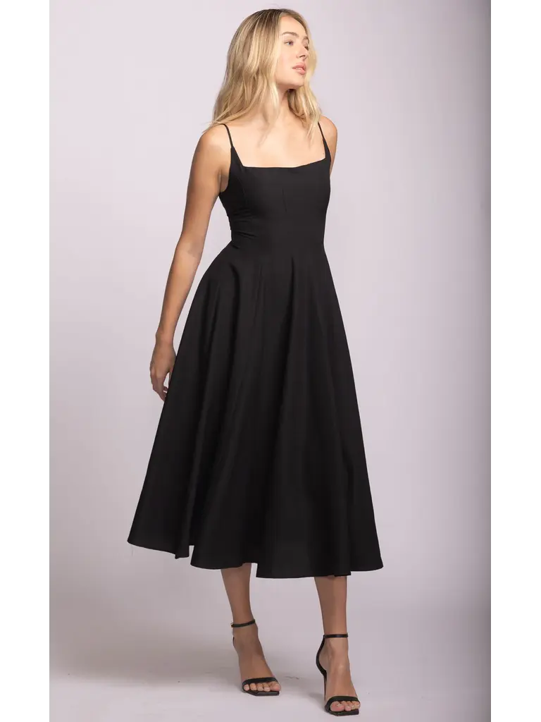 Pink Martini Black Dancer Midi