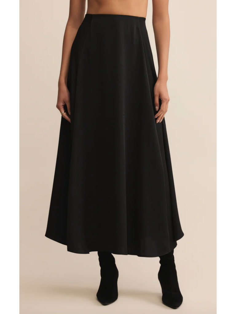 Z Supply Flow Silky Midi Skirt