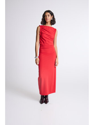 ICHI Nicky Ruched Midi