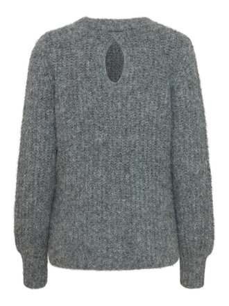 Fransa Grey Classic Pullover