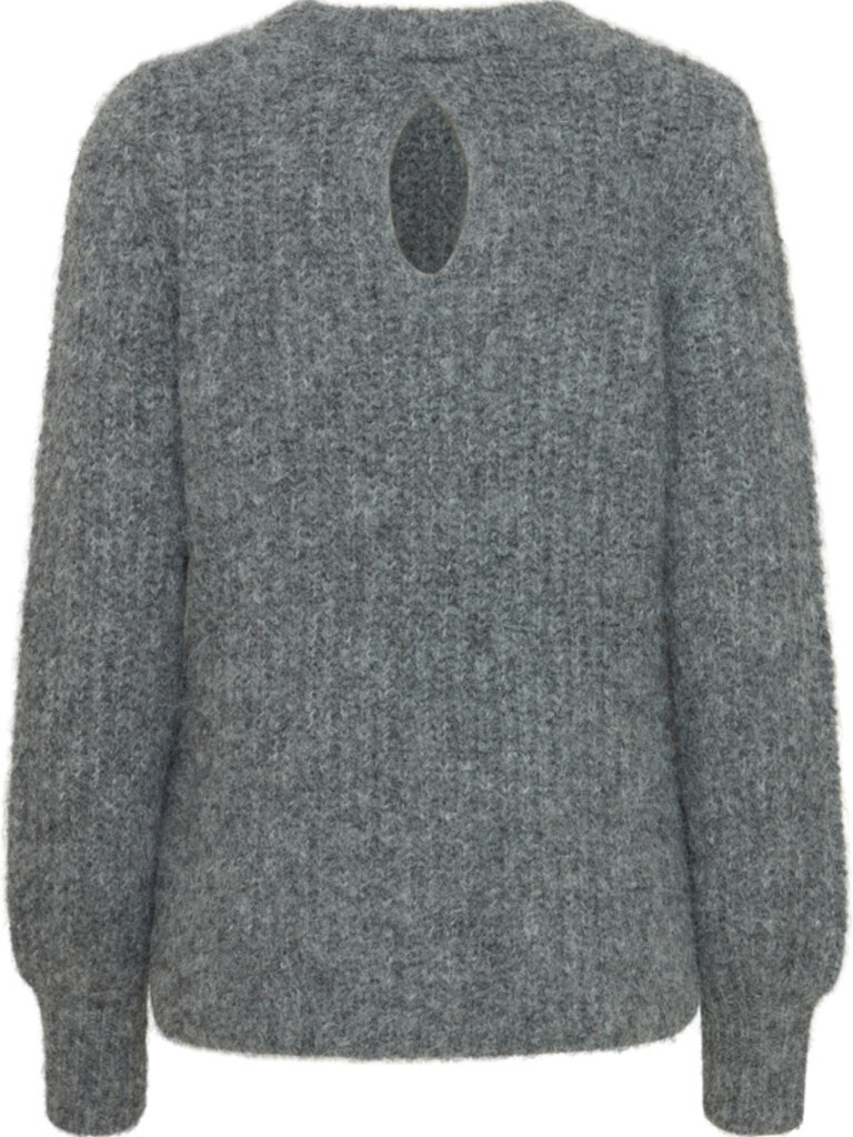 Fransa Grey Classic Pullover