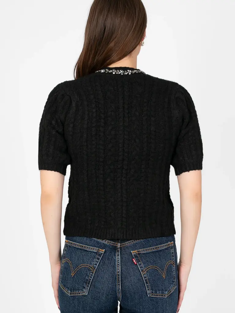 John & Jenn Glitzy Knit Cardigan