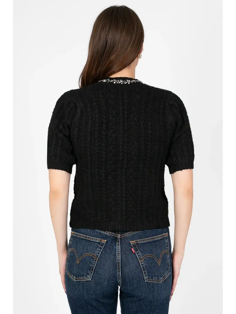 John & Jenn Glitzy Knit Cardigan