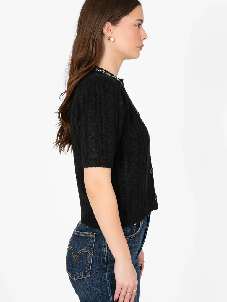 John & Jenn Glitzy Knit Cardigan