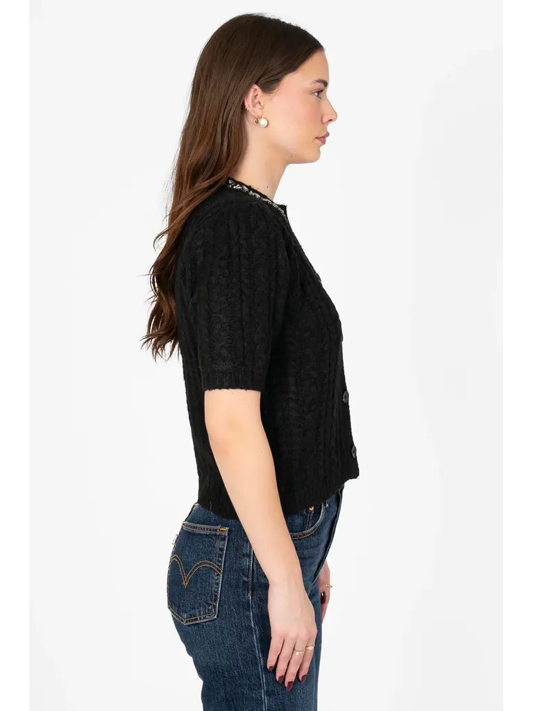 John & Jenn Glitzy Knit Cardigan