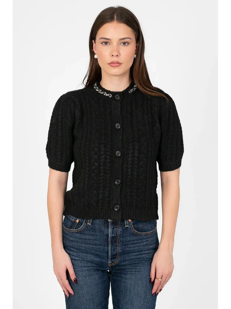 John & Jenn Glitzy Knit Cardigan