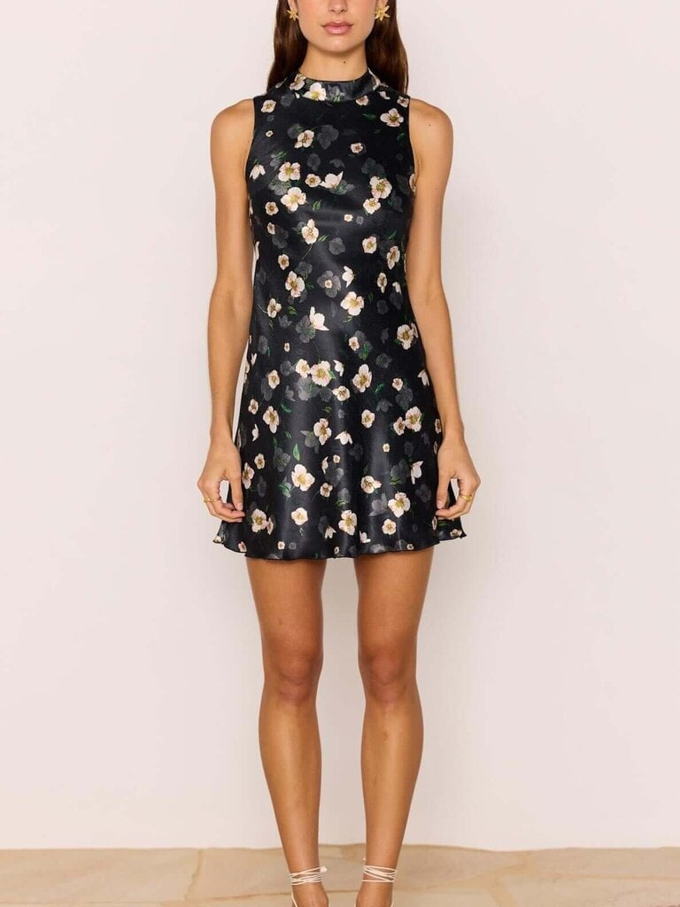 Mink Pink Dark Floral Romance Mini