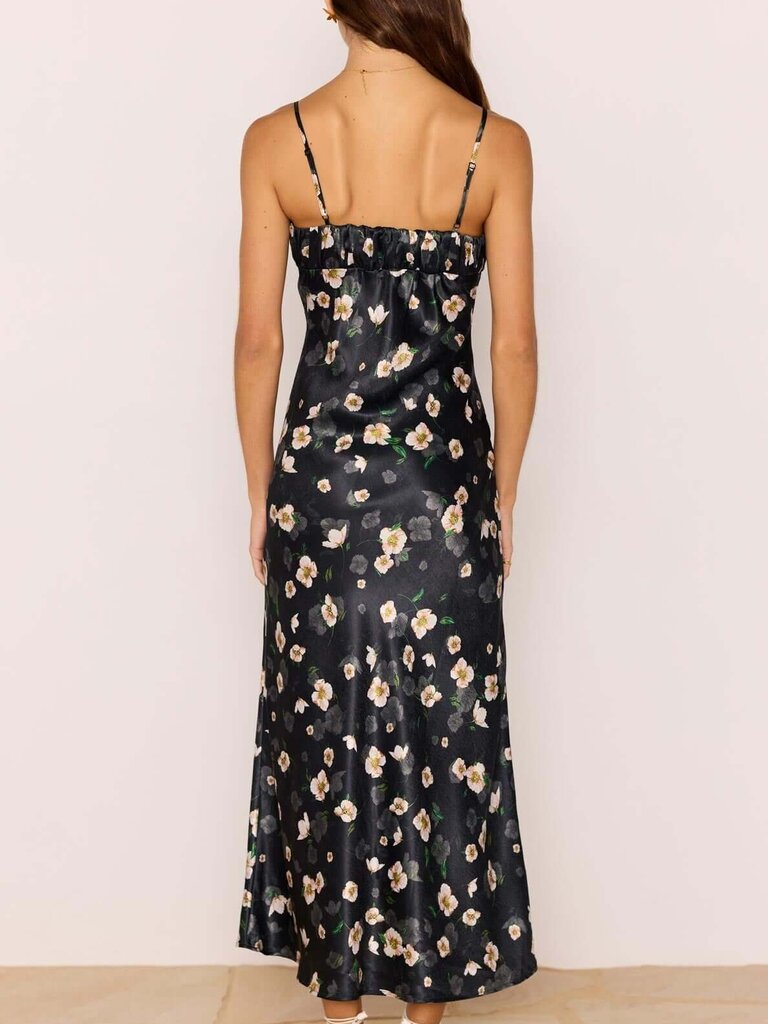 Mink Pink Floral Romance Bias Midi