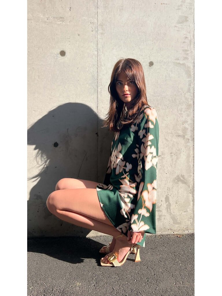 Mink Pink Winter Floral Forest Mini