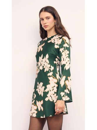 Mink Pink Winter Floral Forest Mini