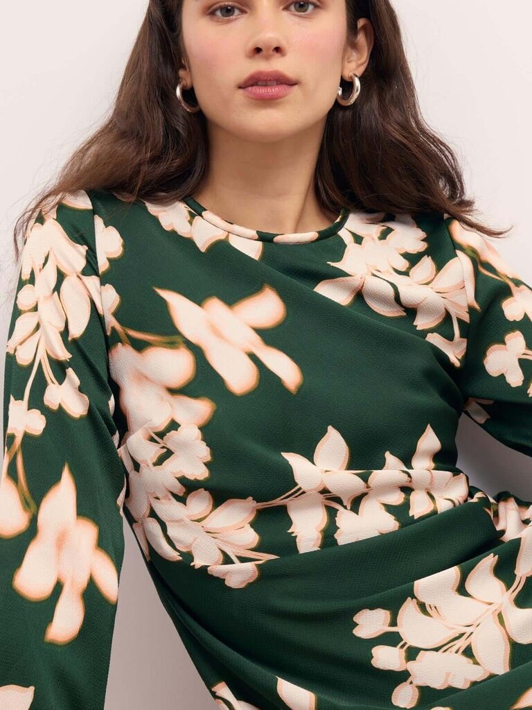 Mink Pink Winter Floral Forest Mini