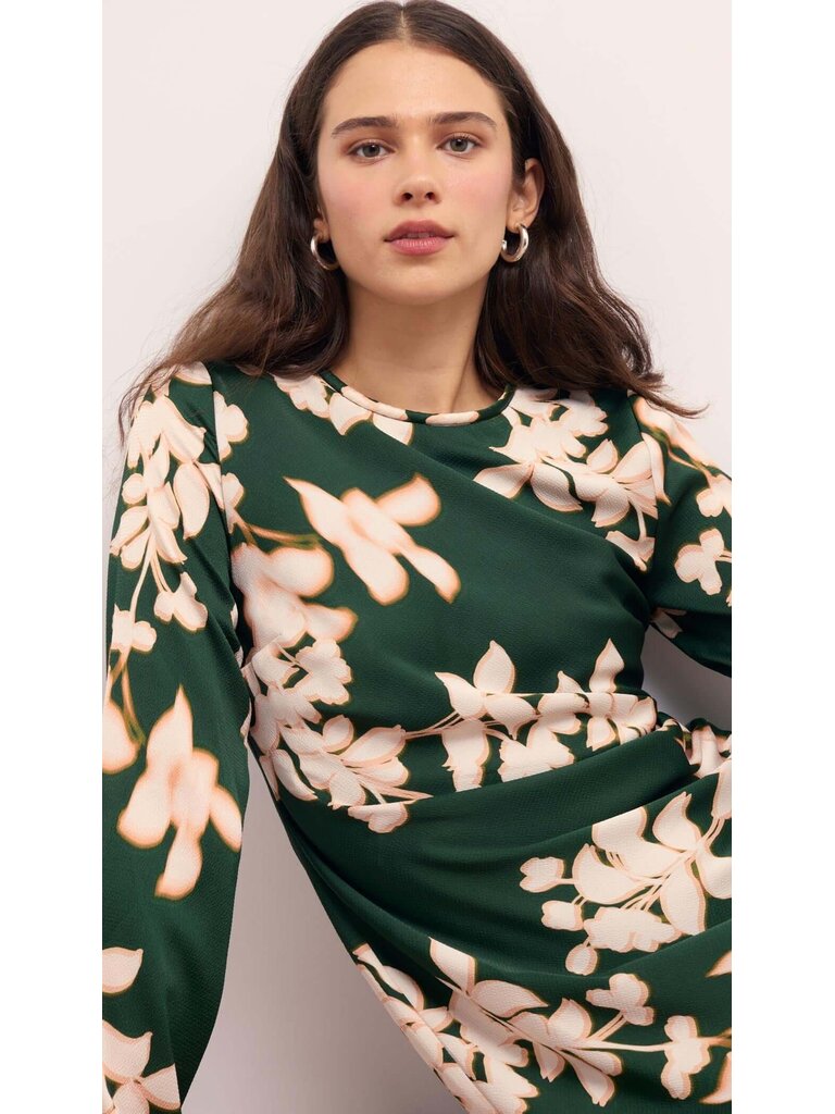 Mink Pink Winter Floral Forest Mini