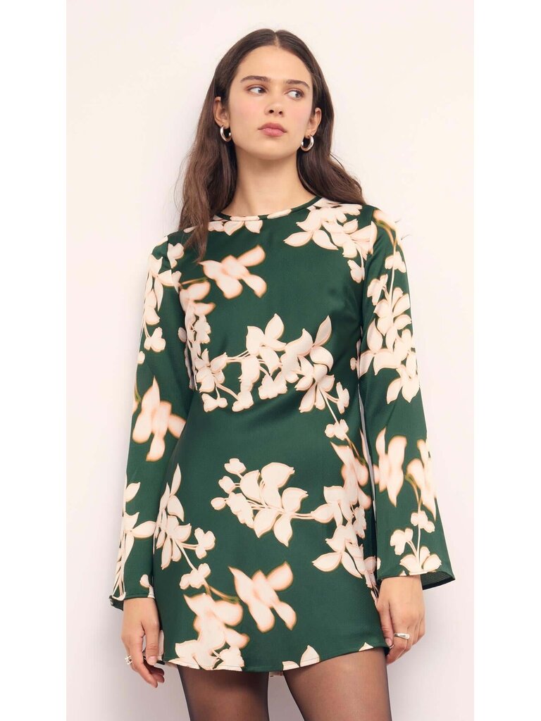 Mink Pink Winter Floral Forest Mini
