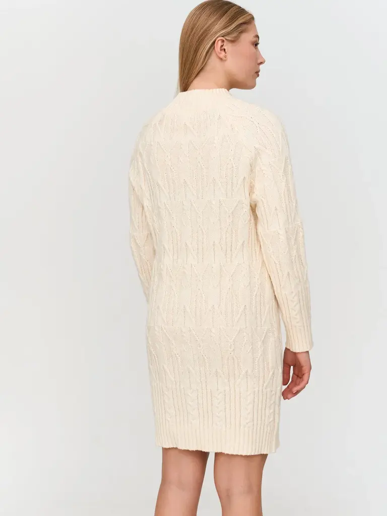 24 Colours Winter Cable Knit Dress