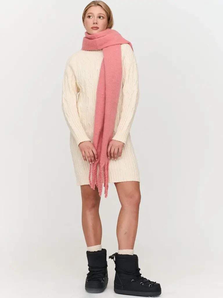 24 Colours Winter Cable Knit Dress