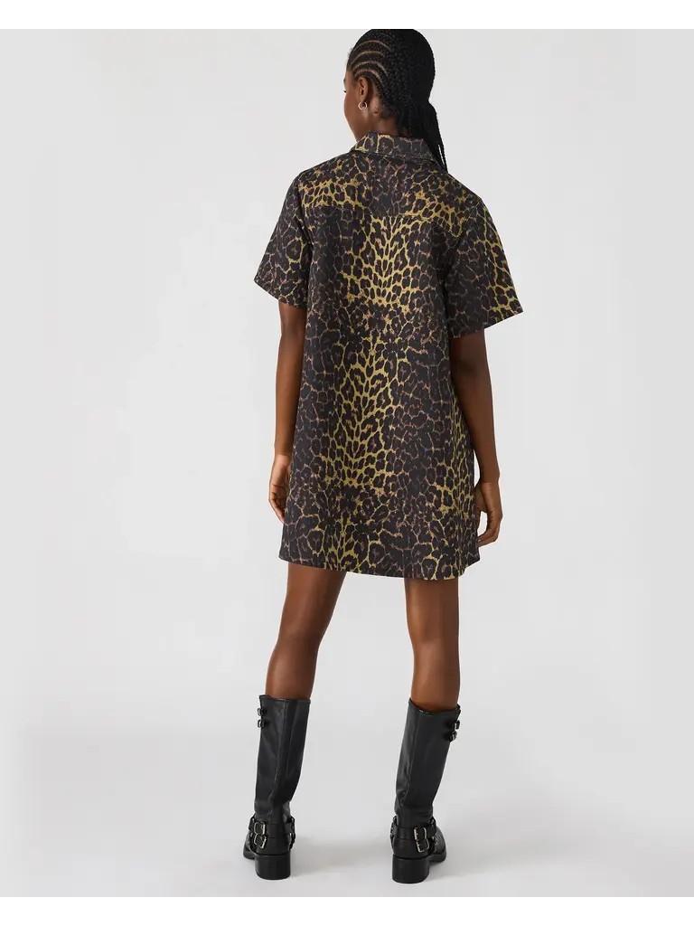 Steve Madden Spots Denim Tunic Dress