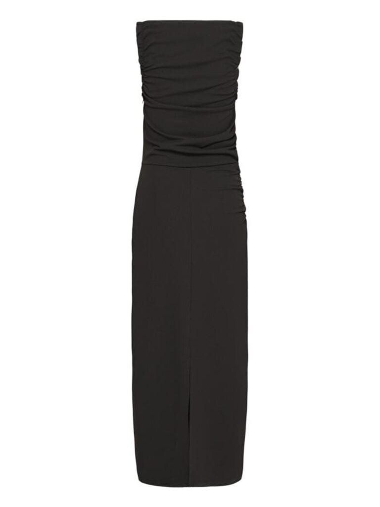 ICHI Ruffle Trim Midi