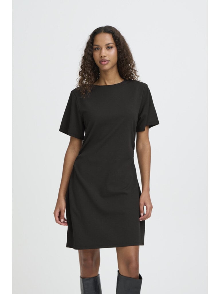 ICHI Bow Back Tee Dress