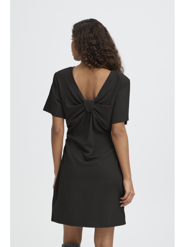 ICHI Bow Back Tee Dress