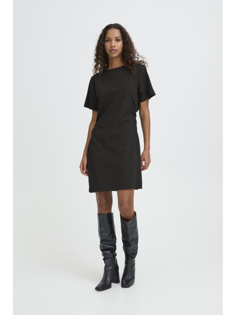 ICHI Bow Back Tee Dress