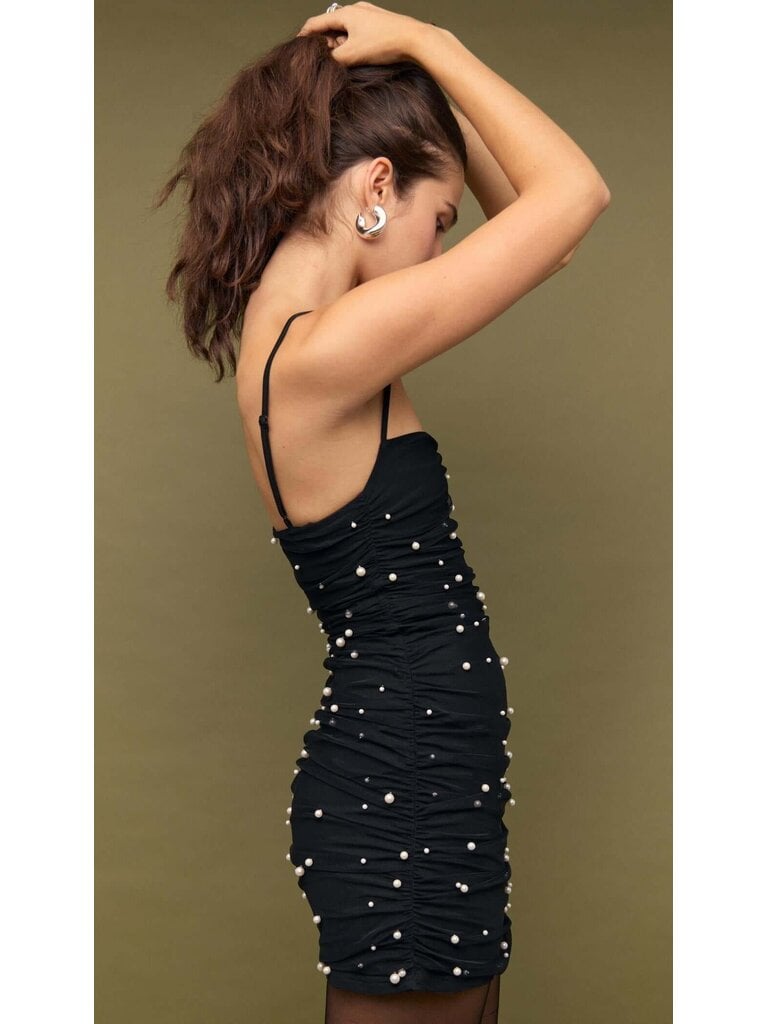 Mink Pink Pearl Mesh Mini