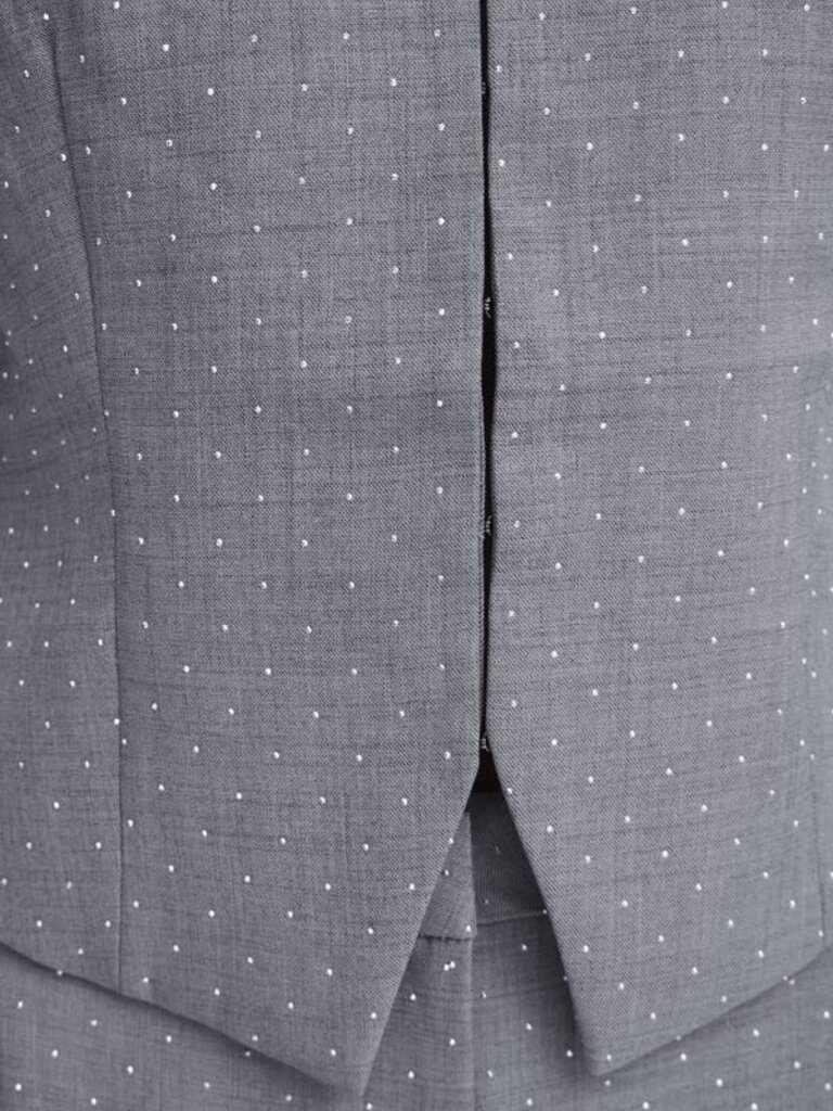 ICHI Grey Glitter Vest