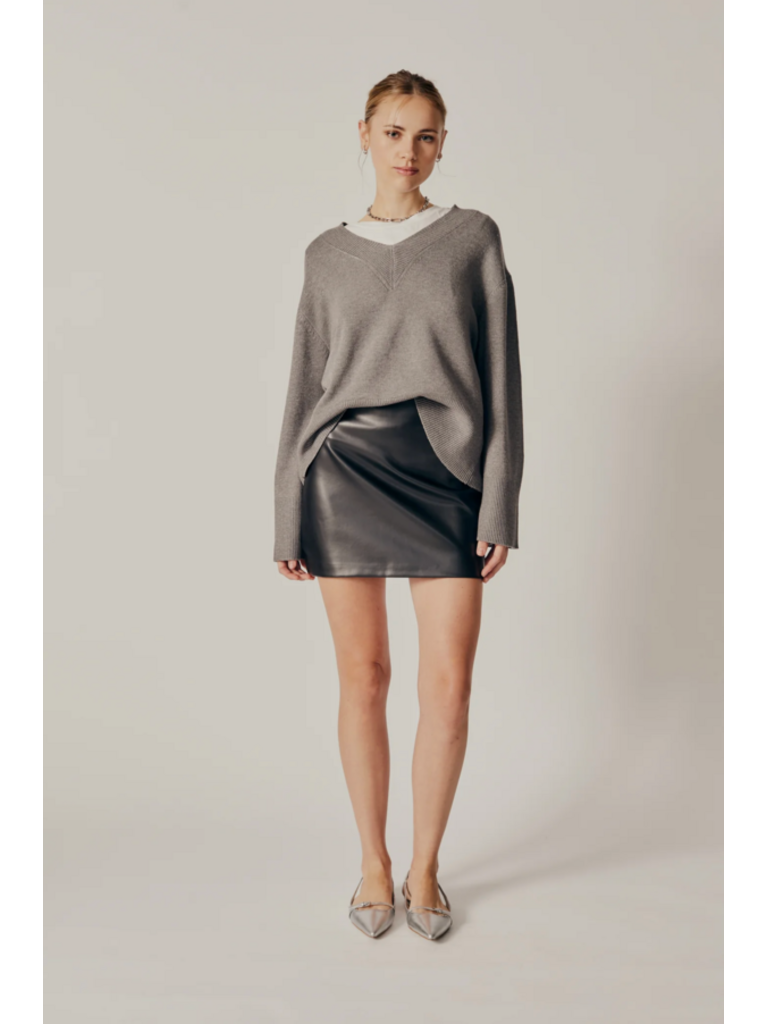 Deluc V Neck Knit Sweater