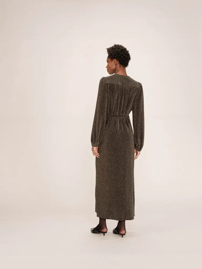 Grace & Mila Glitter Wrap Dress