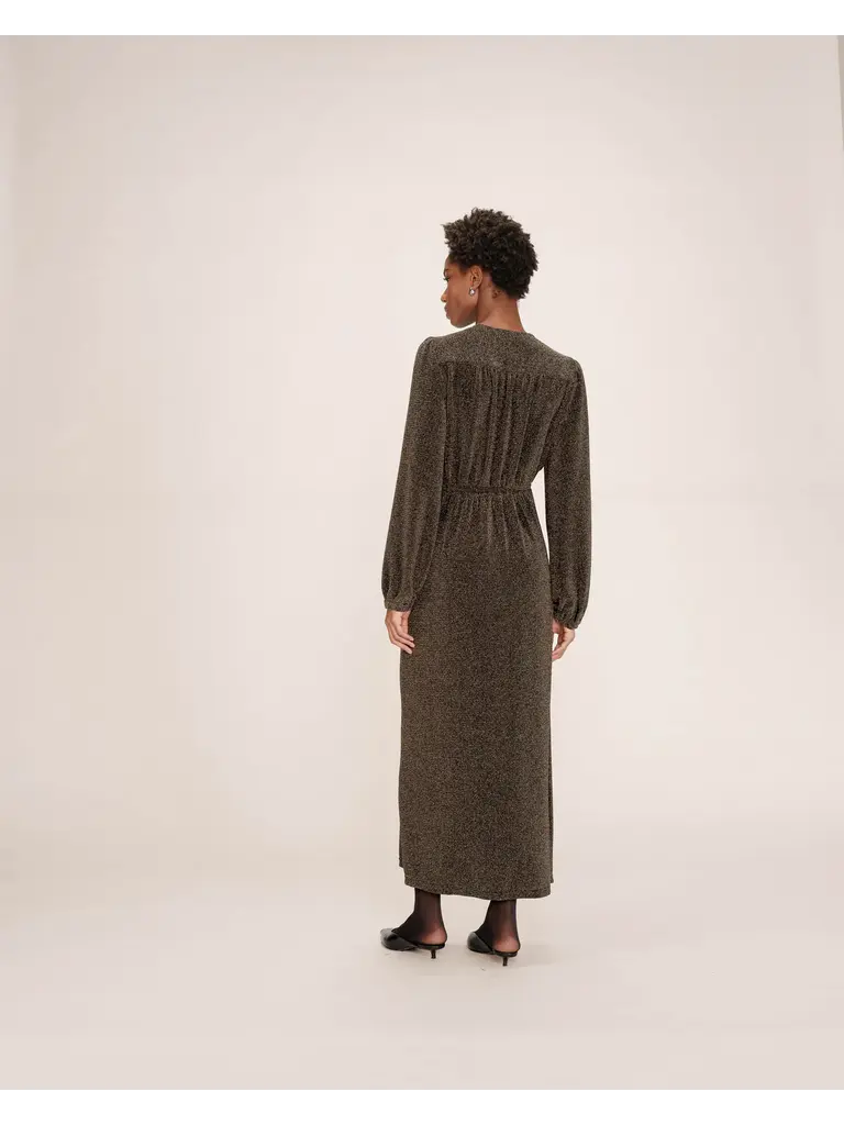 Grace & Mila Glitter Wrap Dress