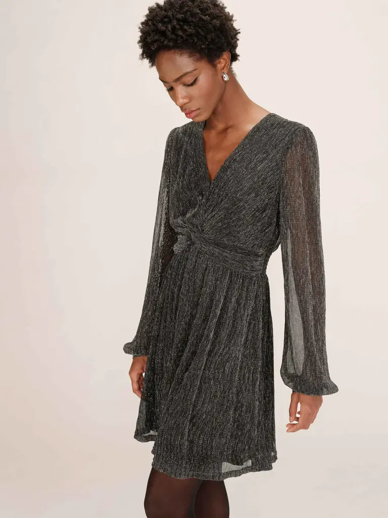 Grace & Mila Silver Threading Mini