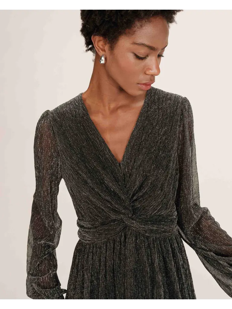 Grace & Mila Silver Threading Mini