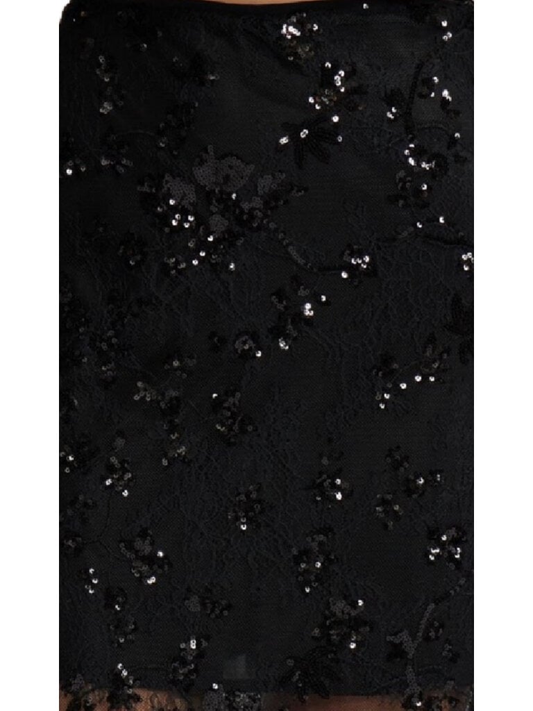 Lucy Paris Lace & Sequin Skirt
