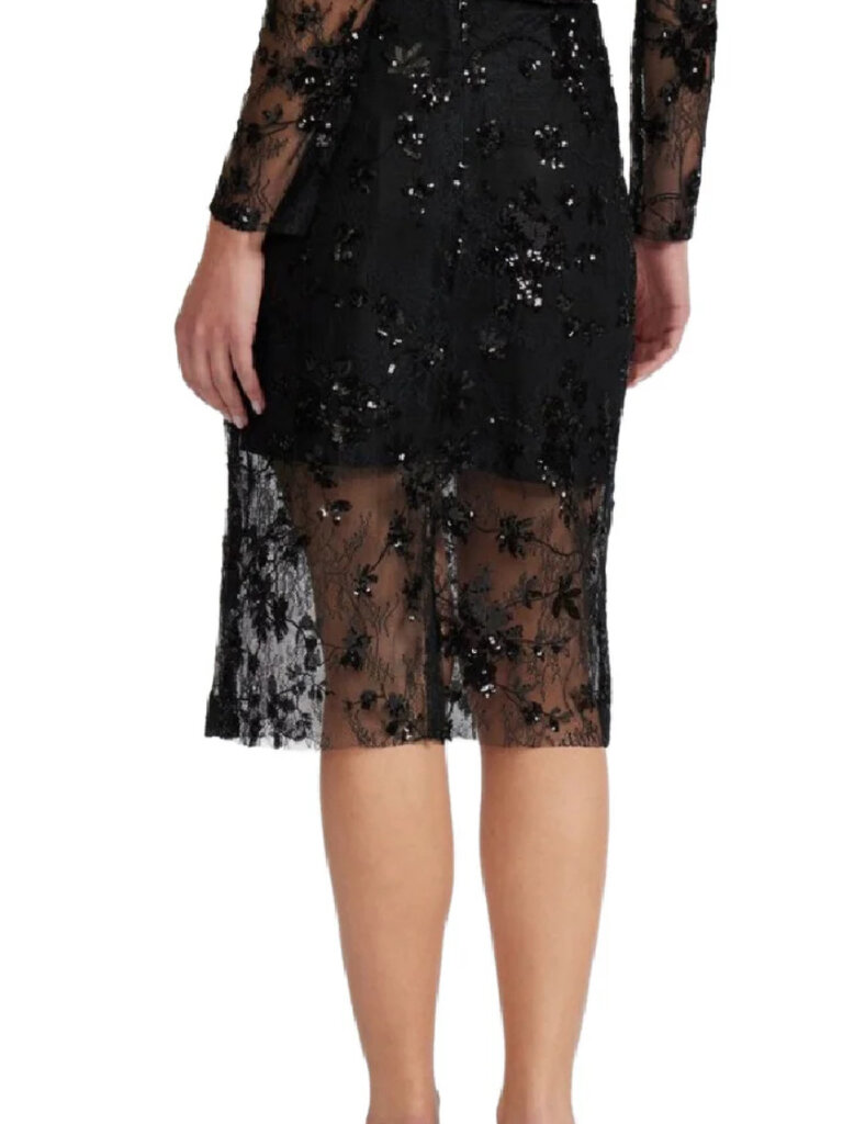 Lucy Paris Lace & Sequin Skirt