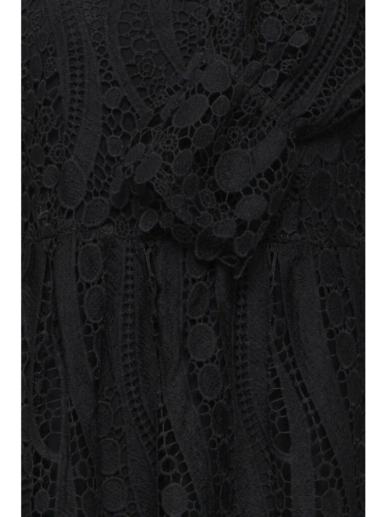 Fransa Crochet Lace Midi