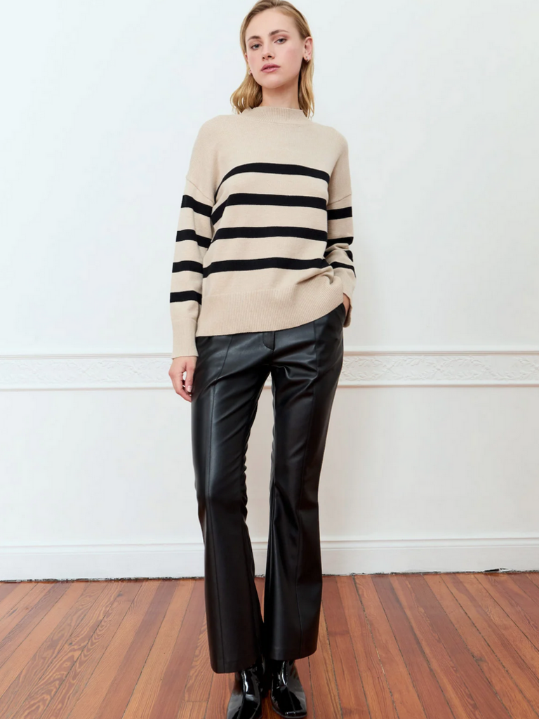 Deluc Beige & Black Knit