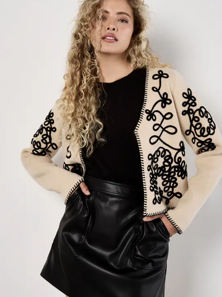 Apricot Front Pocket Skirt