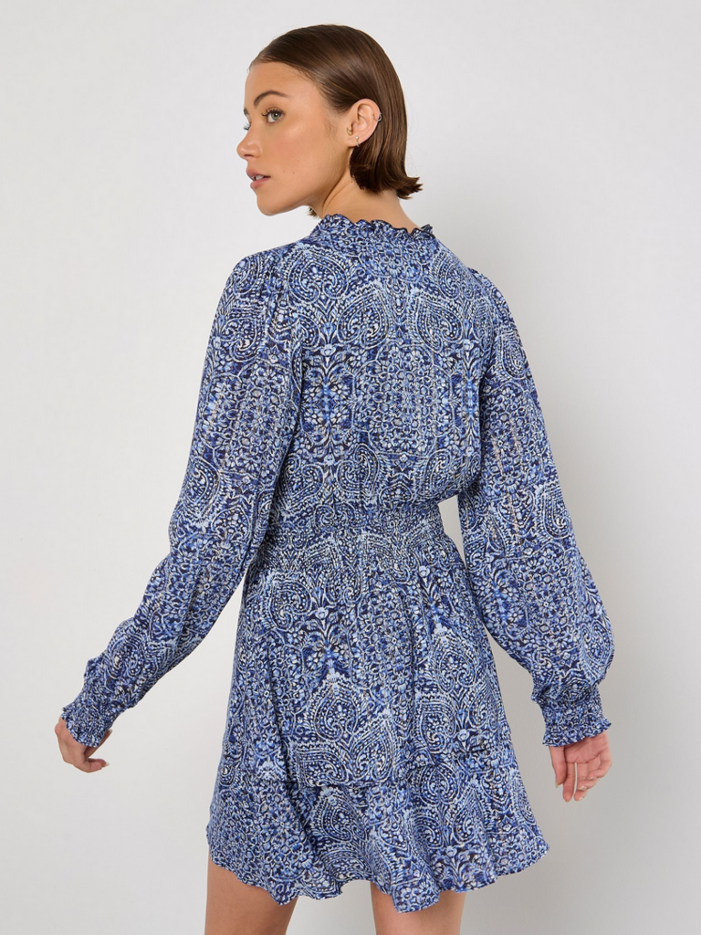 Apricot Metallic Blue Mini