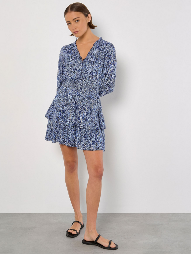 Apricot Metallic Blue Mini