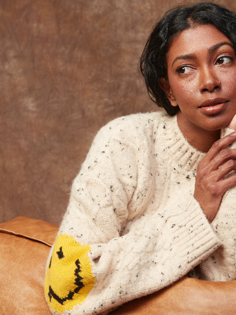 RD Style Smile Speckled Sweater