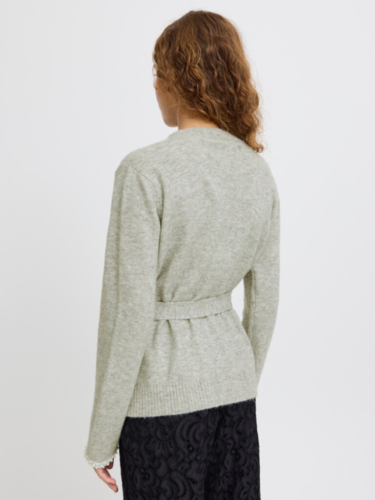 ICHI Wrap Grey Knit